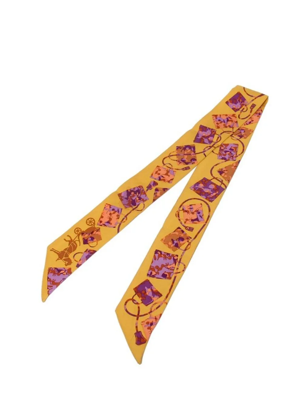 Hermes Scarf Silk 100% Twill